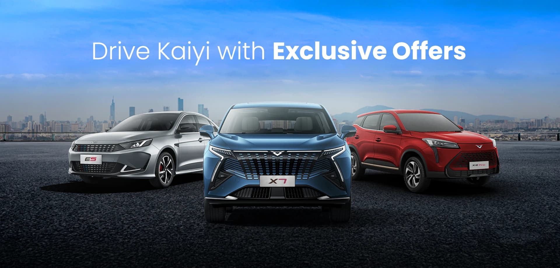 Own Kaiyi Today, Pay Later - Book Your Car Today